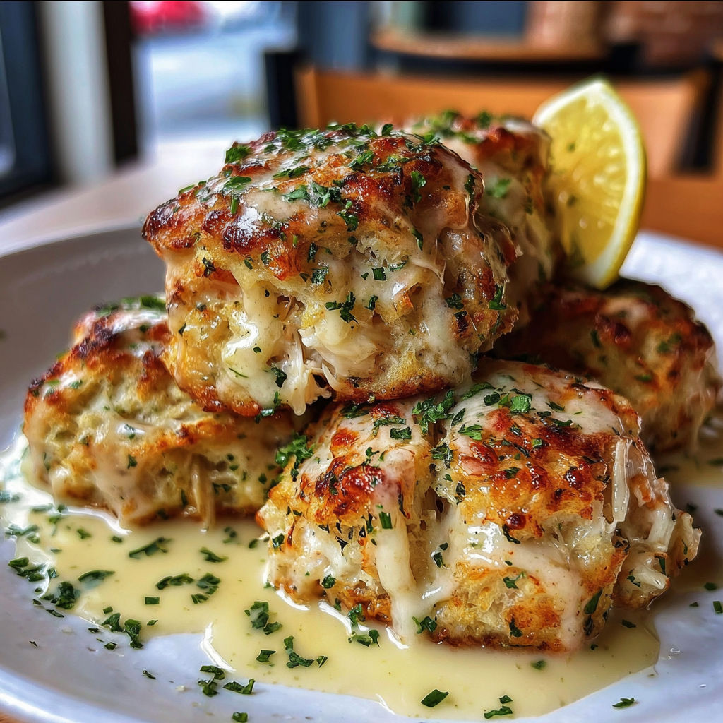 Crab-Stuffed Cheddar Bay Biscuits recipe