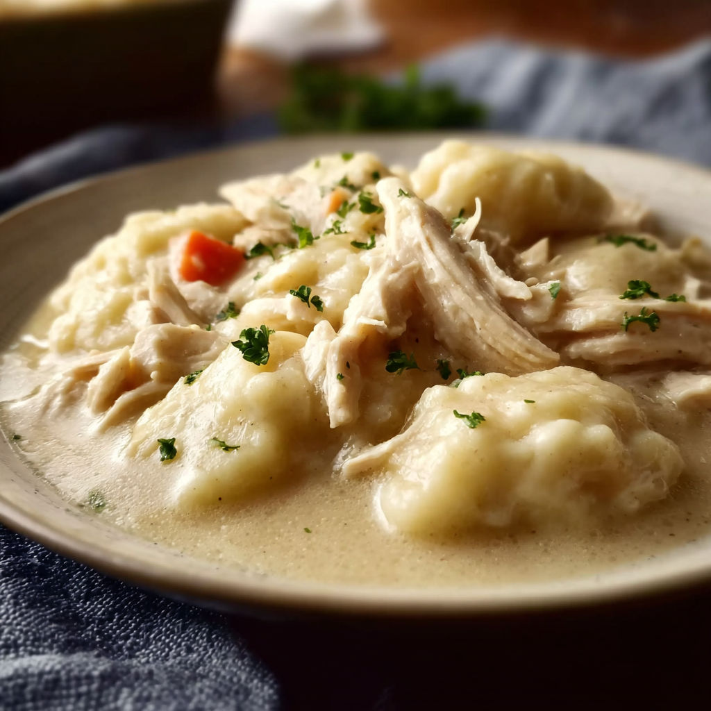 Cracker Barrel Chicken Dumplings recipe