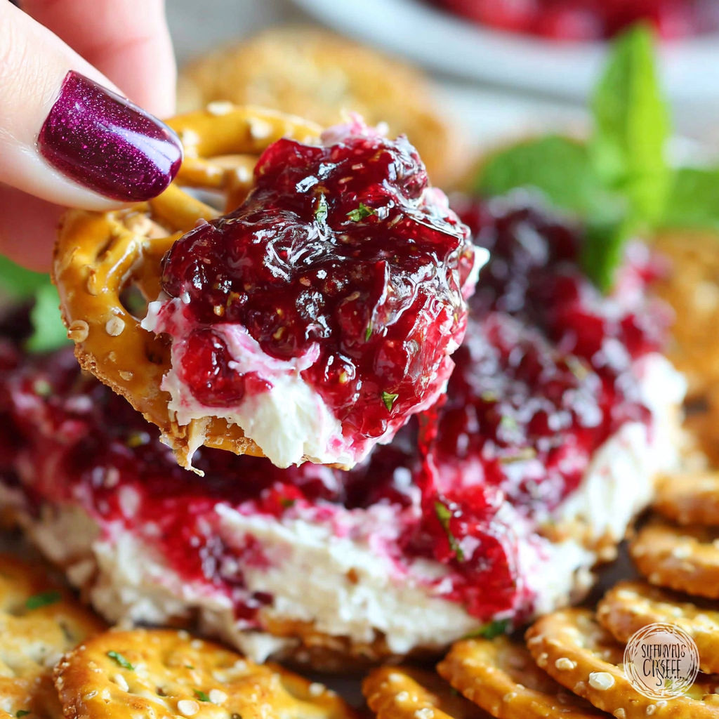 Cranberry Cream Cheese Dip recipe