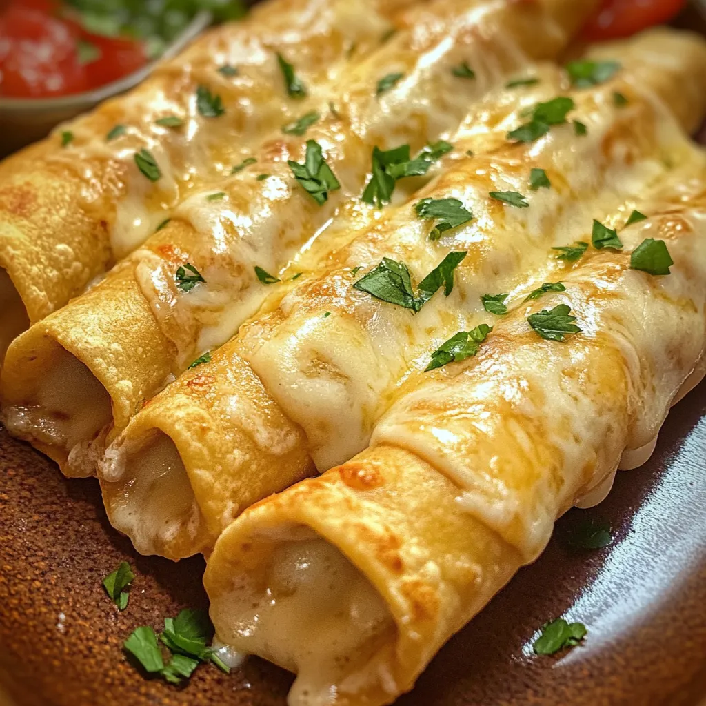 Cheesy Chicken Rolls recipe