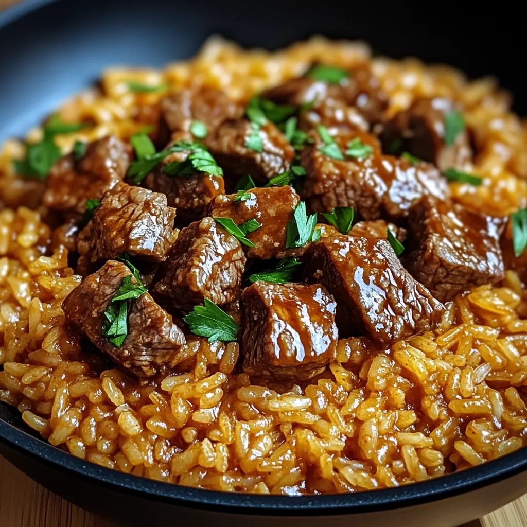 Creamy BBQ Skillet Steak recipe