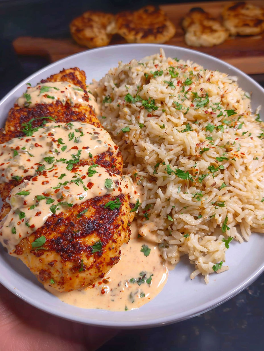 High Protein Creamy Cajun Chicken recipe