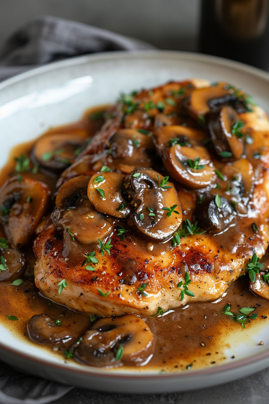 Creamy Chicken Marsala recipe