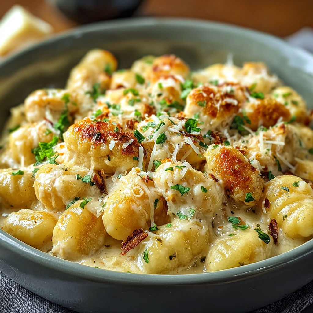 Creamy Crack Chicken Gnocchi recipe