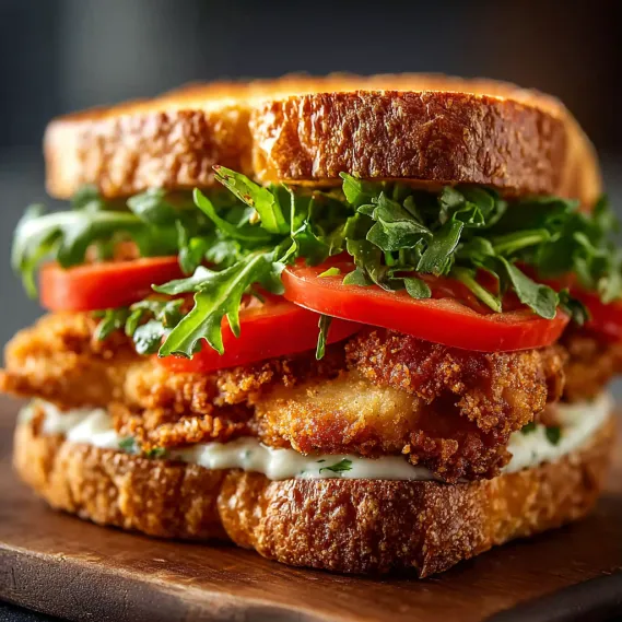 Creamy Deli-Style Chicken Sandwich recipe