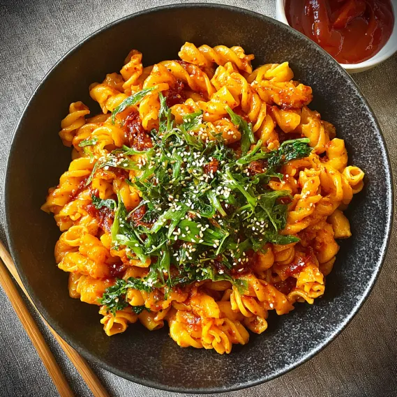 Creamy Gochujang Pasta Fusion recipe
