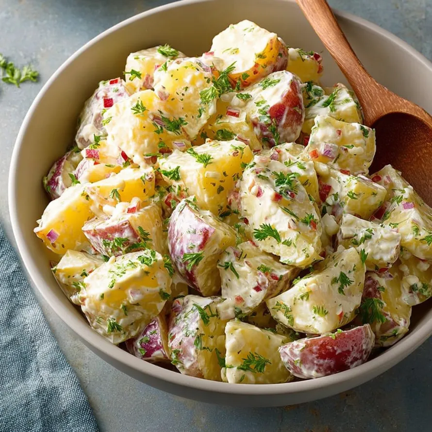 Creamy Red Potato Salad recipe