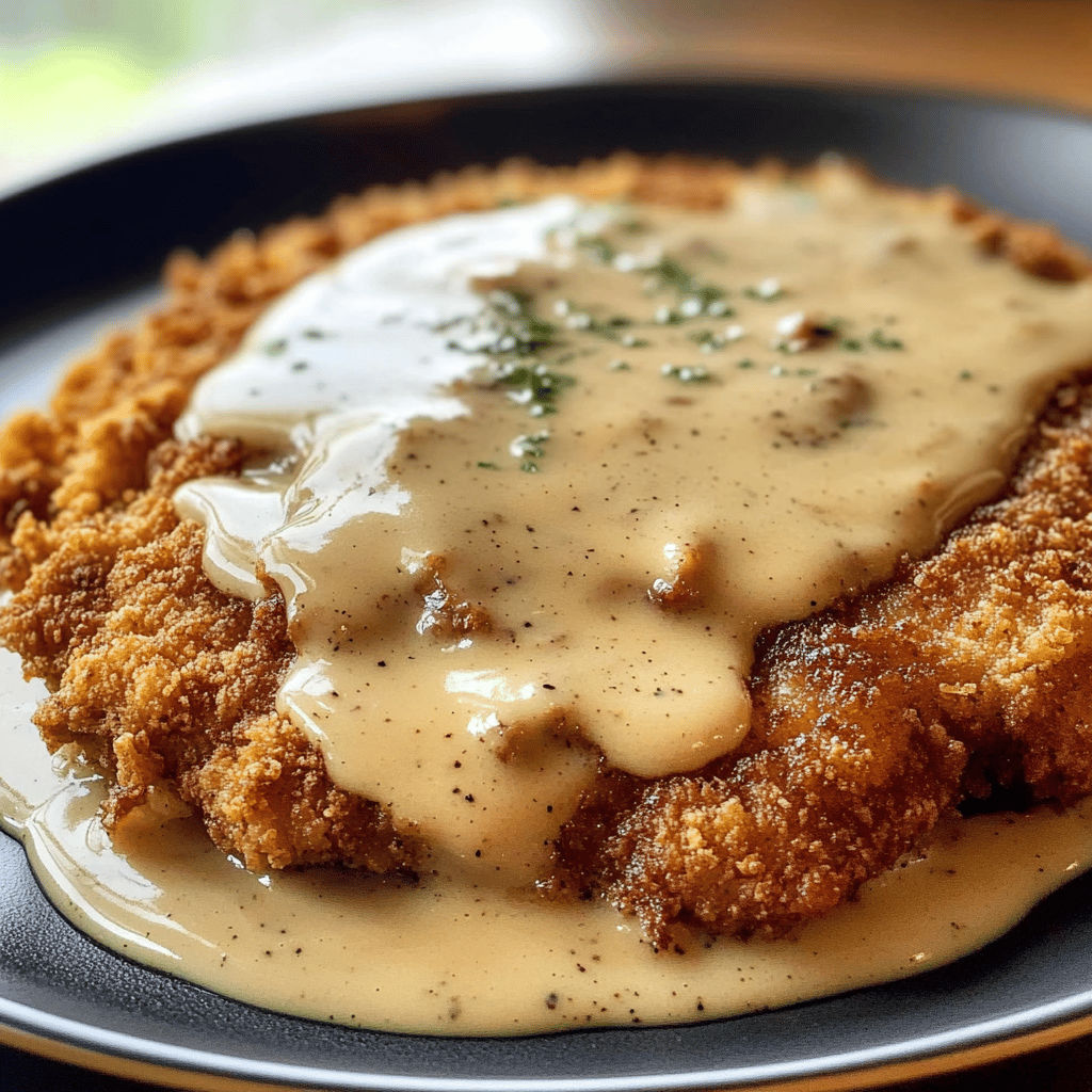 Crispy Buttermilk Chicken Fried Steak recipe