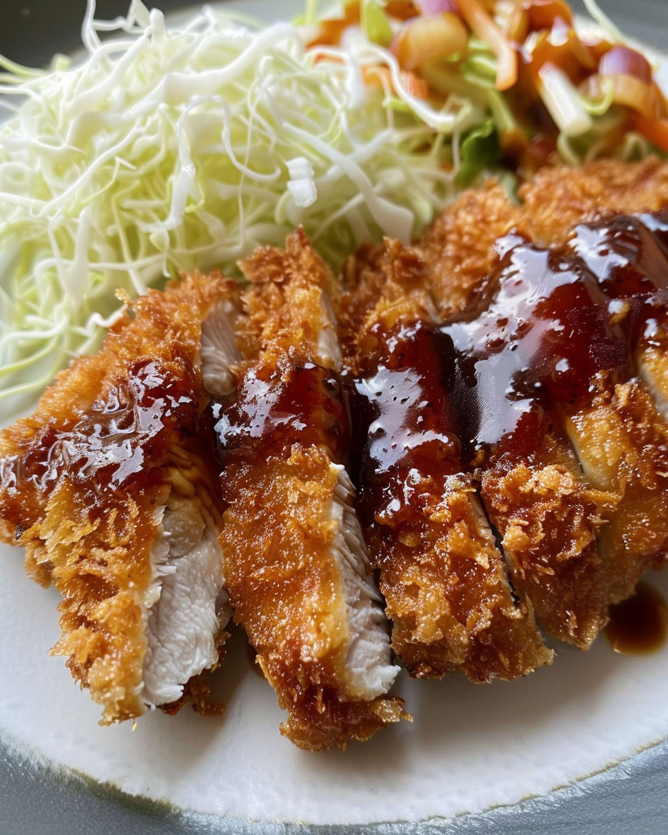 Crispy Chicken Katsu Easy recipe