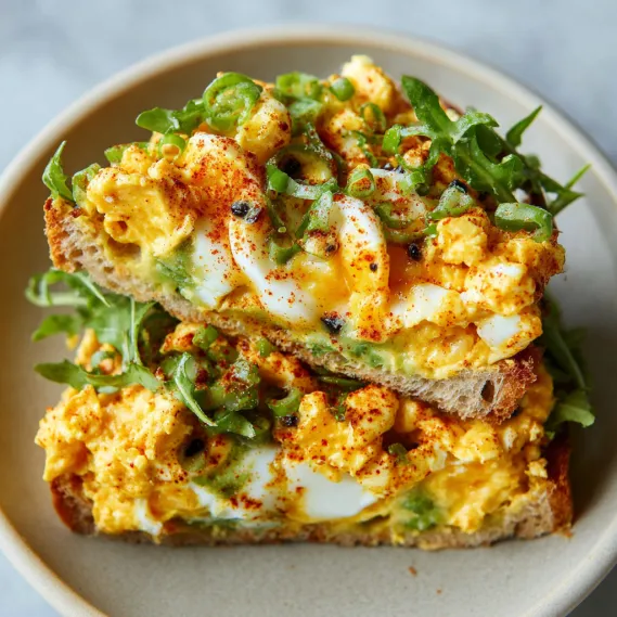 Crispy Egg Salad Cakes recipe