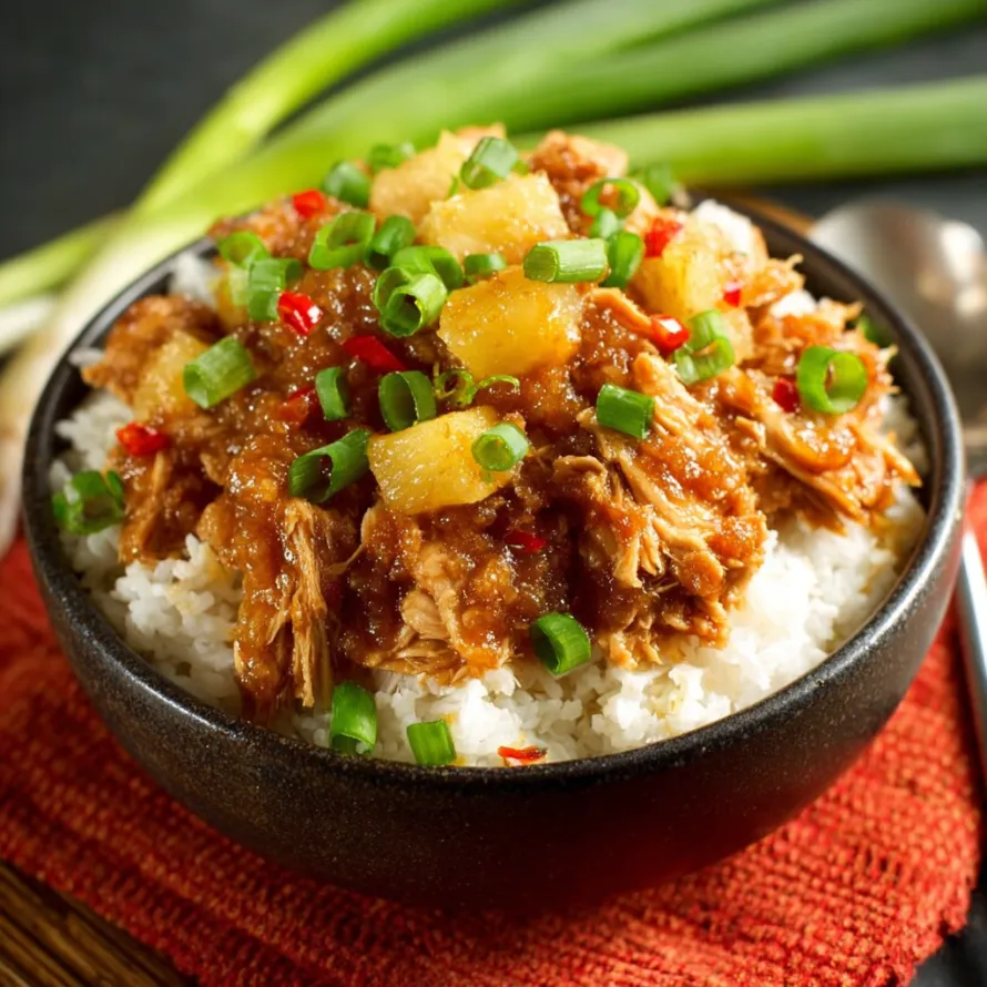 Crockpot Hawaiian Chicken Flavor recipe