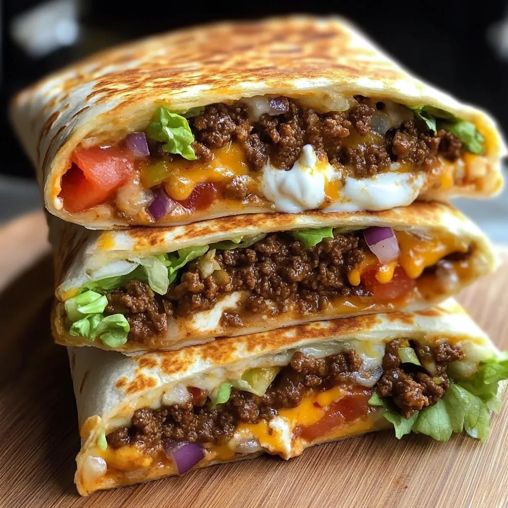 Copycat Crunchwrap Supreme recipe