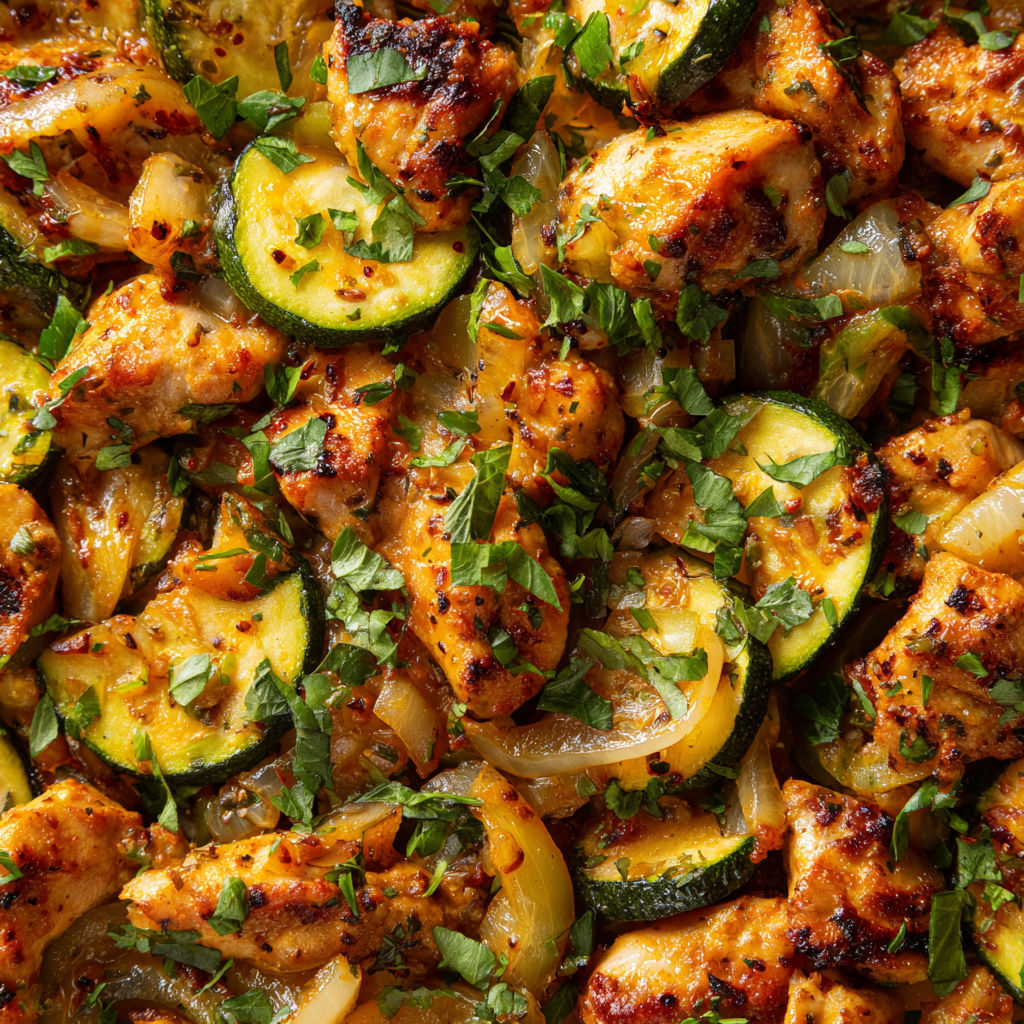 Easy Baked Chicken Zucchini recipe