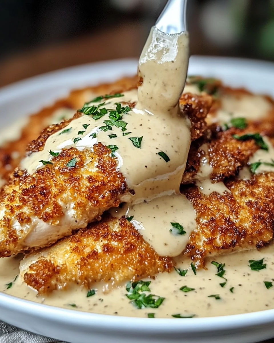 Parmesan Crusted Chicken Garlic recipe