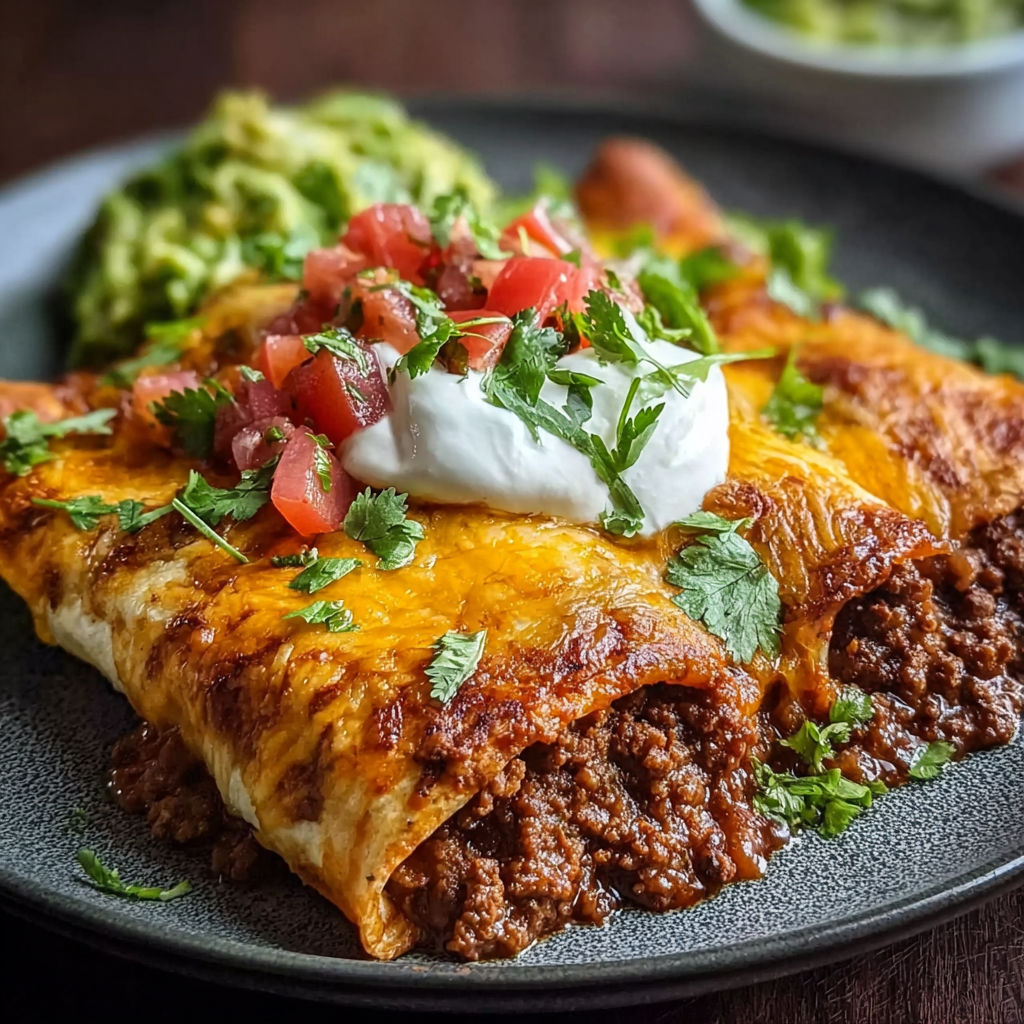 Ground Beef Enchiladas recipe