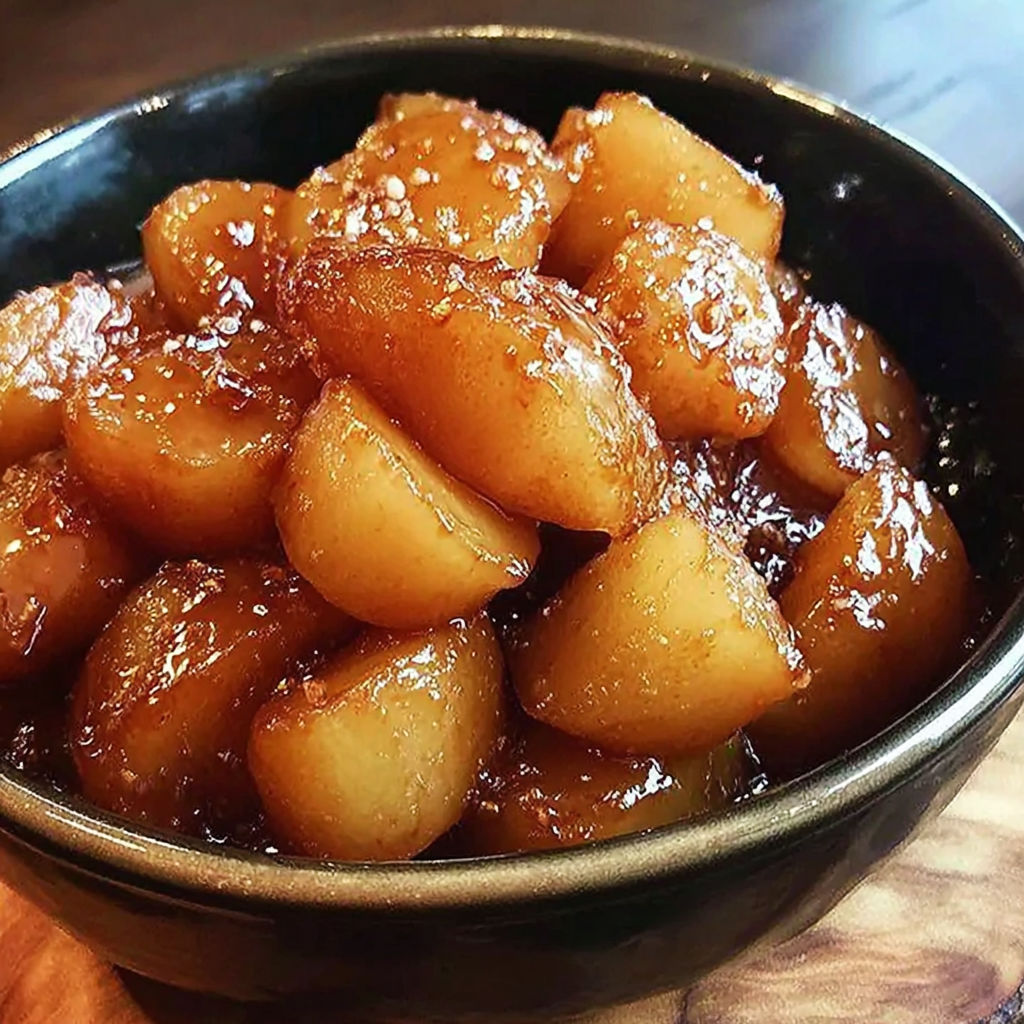 Slow Cooker Fried Apples recipe