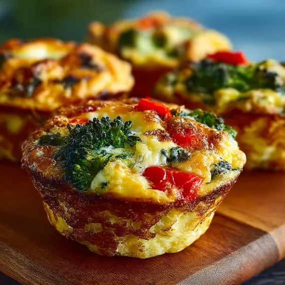 Egg White Muffins with Veggies recipe