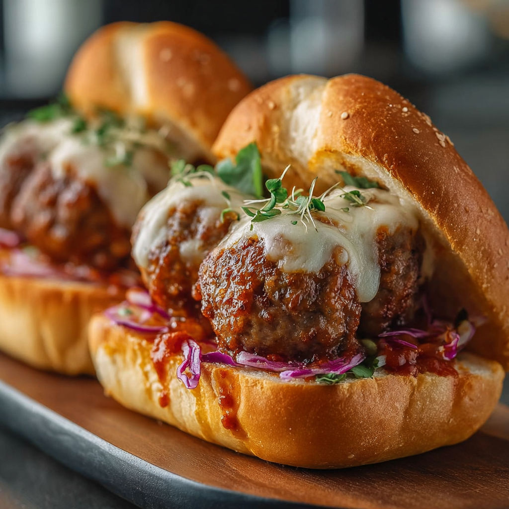Festive Meatball Sliders Hawaiian recipe