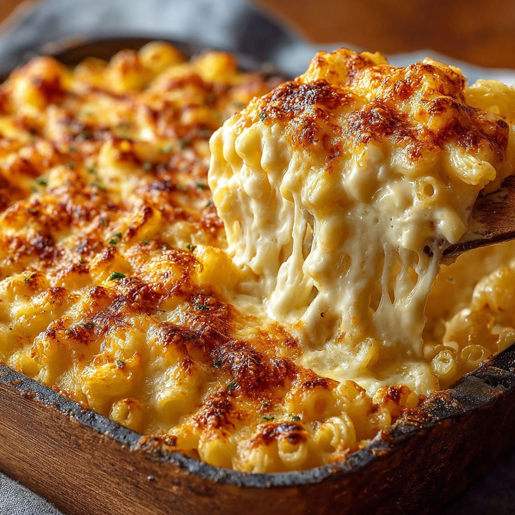Five Cheese Baked Macaroni recipe