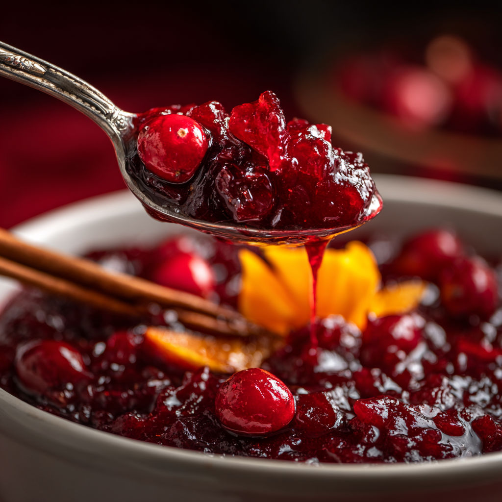 Fresh Homemade Cranberry Sauce recipe