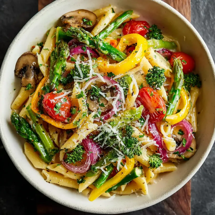 Delicious Pasta Primavera Dish recipe