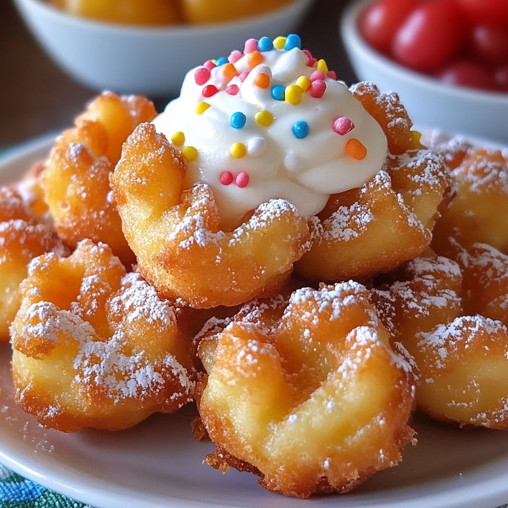 Funnel Cake Bites Snack recipe