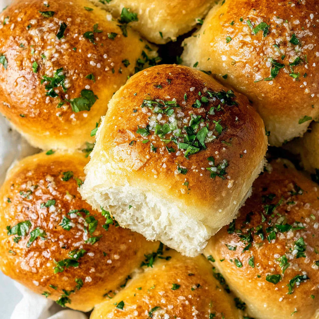 Garlic Bread Butter Rolls recipe