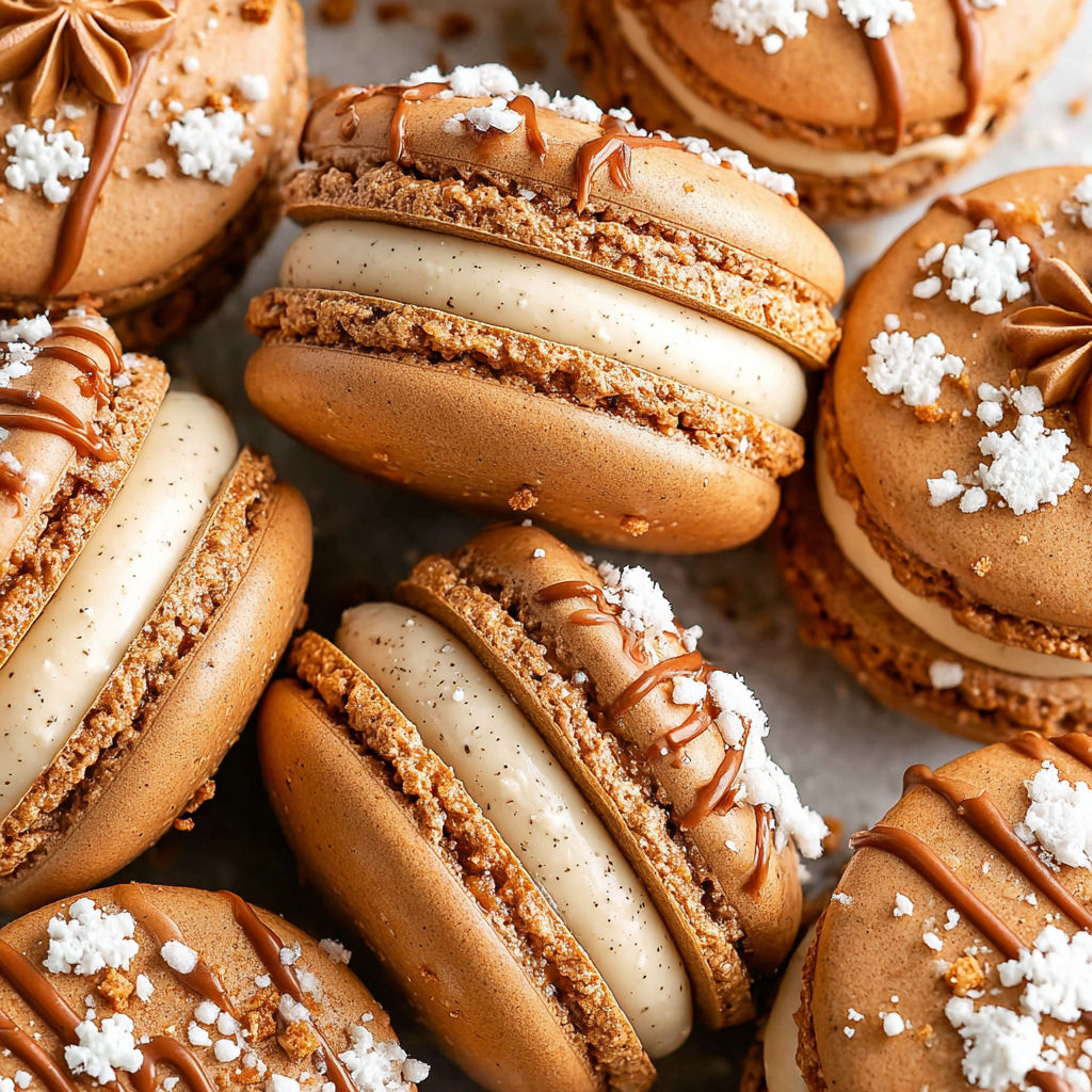 Gingerbread Macarons Delight recipe
