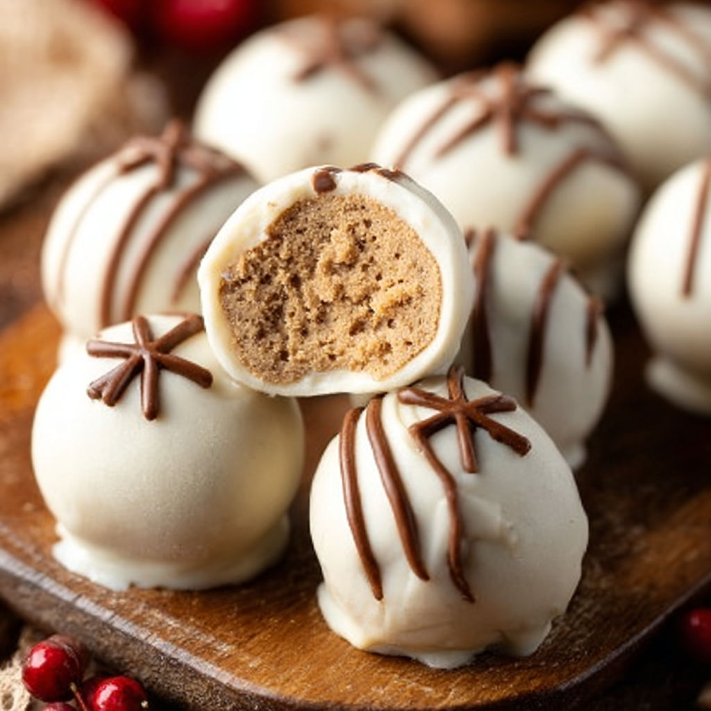 Gingerbread OREO Cookie Balls recipe
