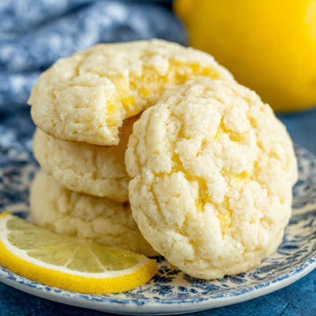 Glazed Lemon Sugar Cookies recipe
