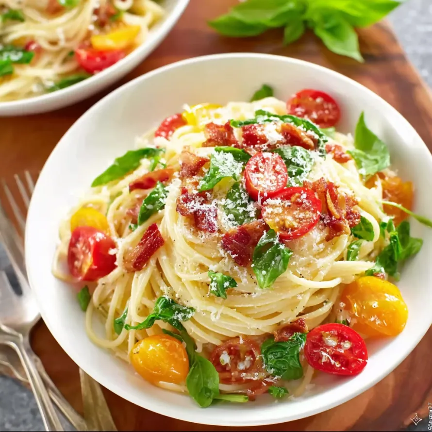 30-Minute Gluten-Free Summer Spaghetti recipe