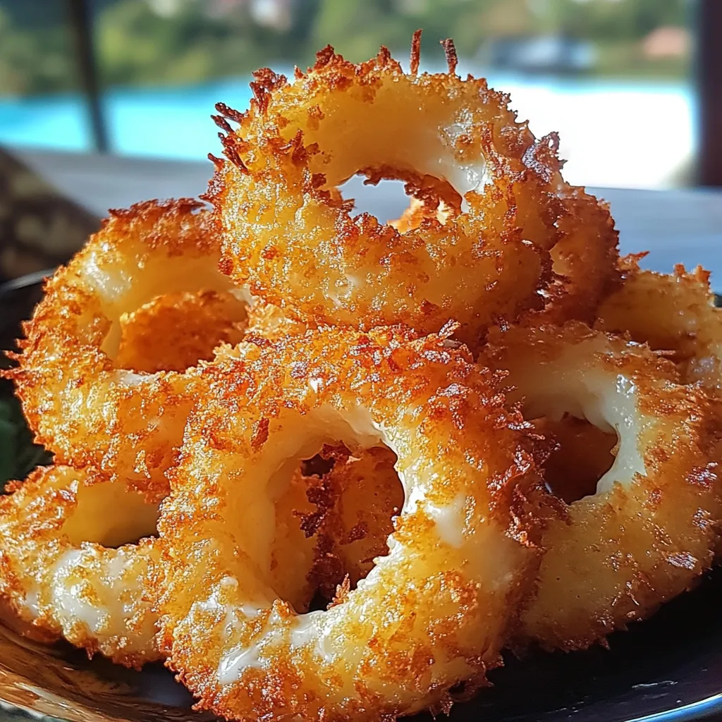 Golden Coconut Pineapple Rings recipe