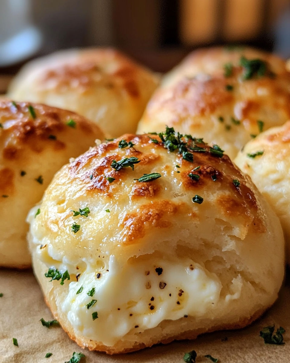 Gooey Mozzarella Biscuit Bombs recipe