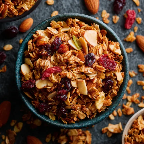 Granola Oats Honey Nuts recipe