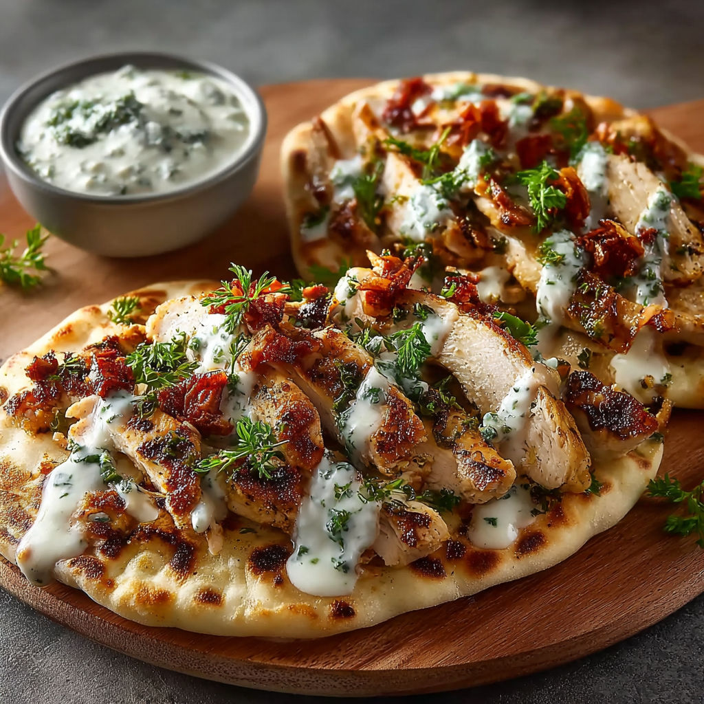 Greek Chicken Gyros recipe