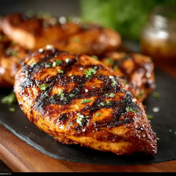 Grilled BBQ Chicken Breast recipe
