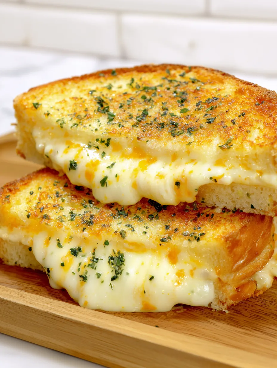 Grilled Garlic Cheese recipe