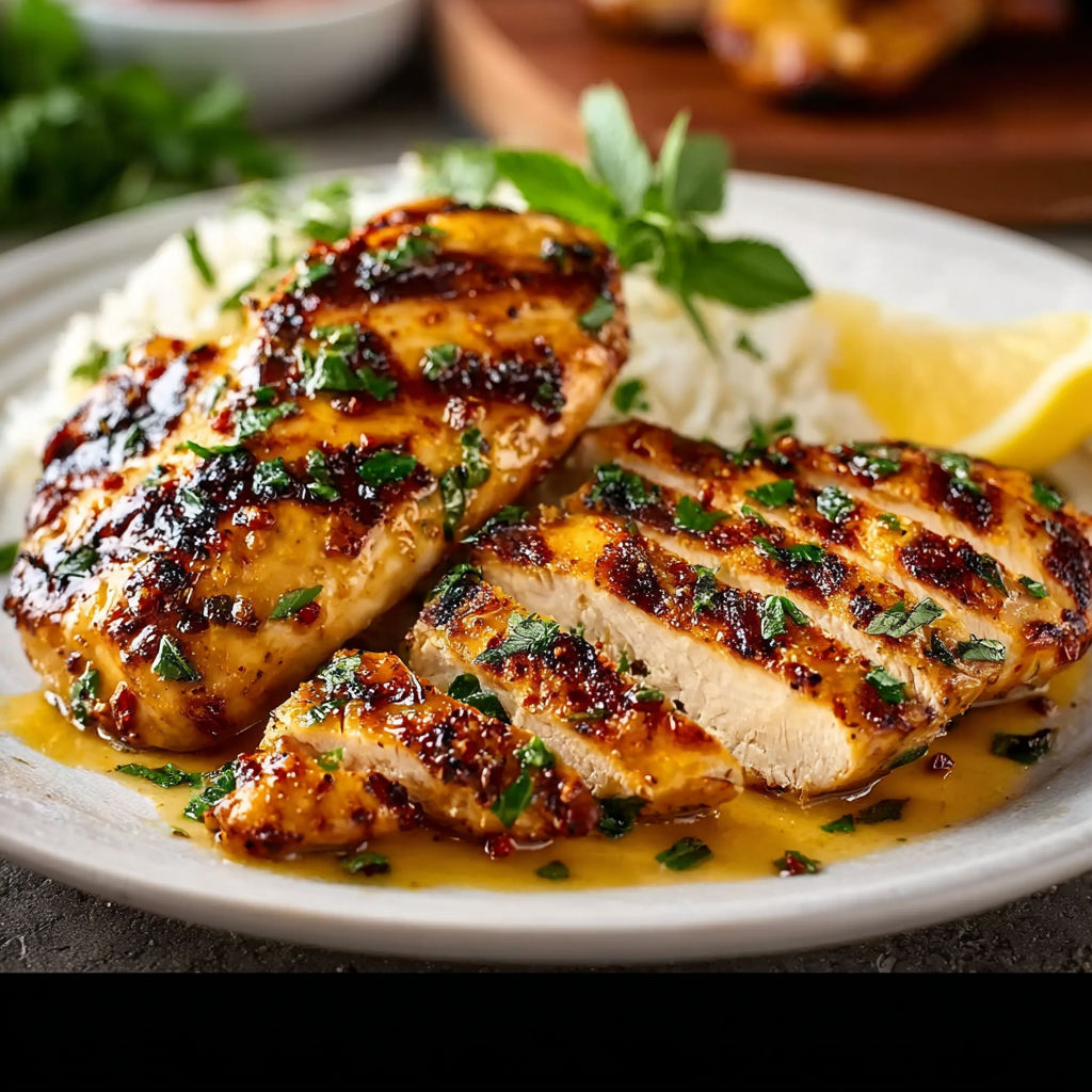 Grilled Honey Mustard Chicken recipe