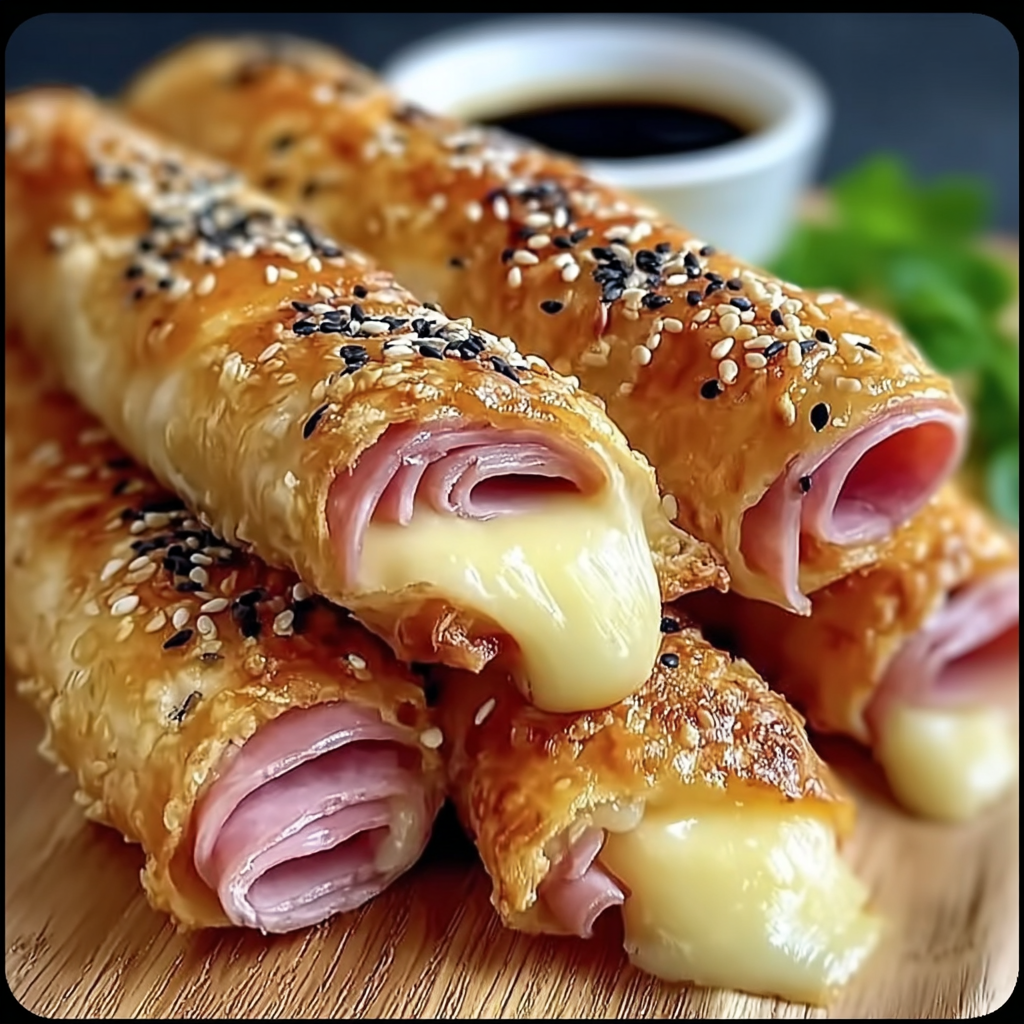 Ham & Cheese Baked Sticks recipe