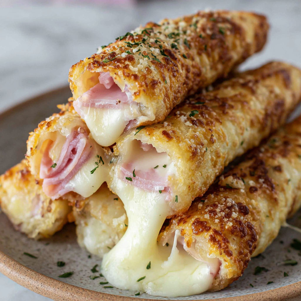 Ham and Cheese Sticks recipe