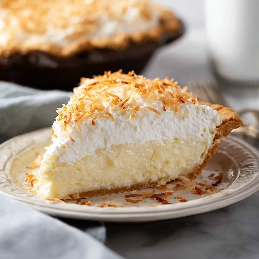 Homemade Coconut Cream Pie recipe