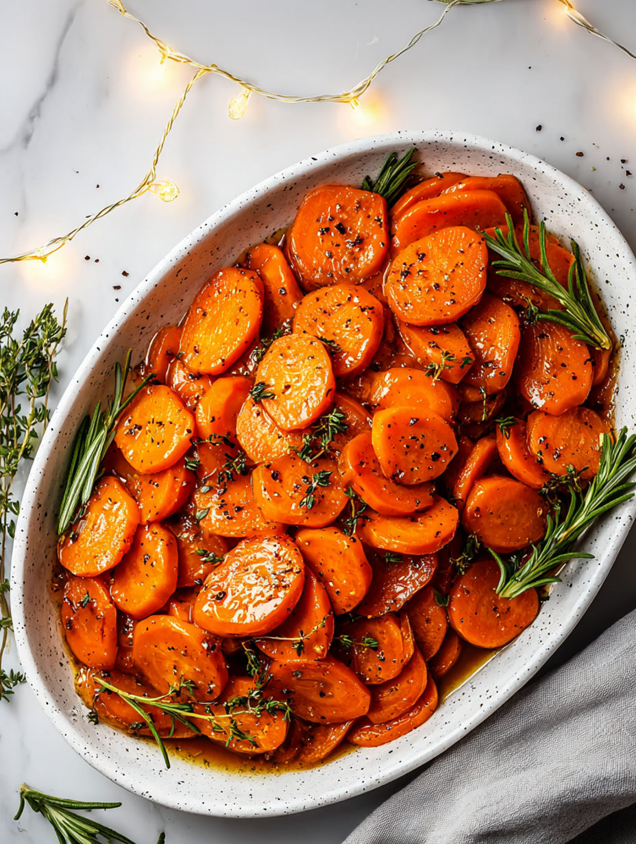 Honey Glazed Carrots Thanksgiving recipe