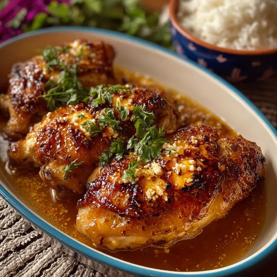 Hot Honey Feta Chicken recipe