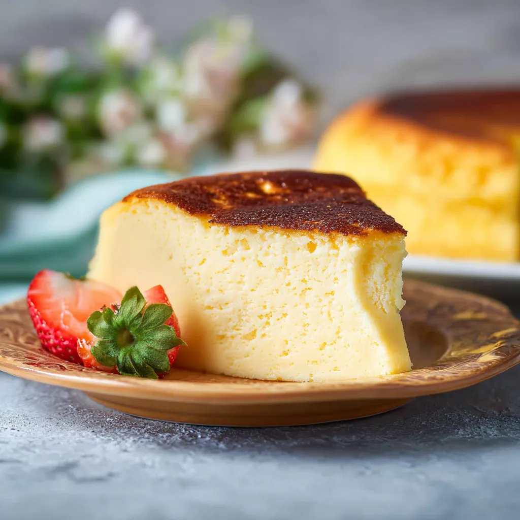 Instant Pot Japanese Cheesecake recipe