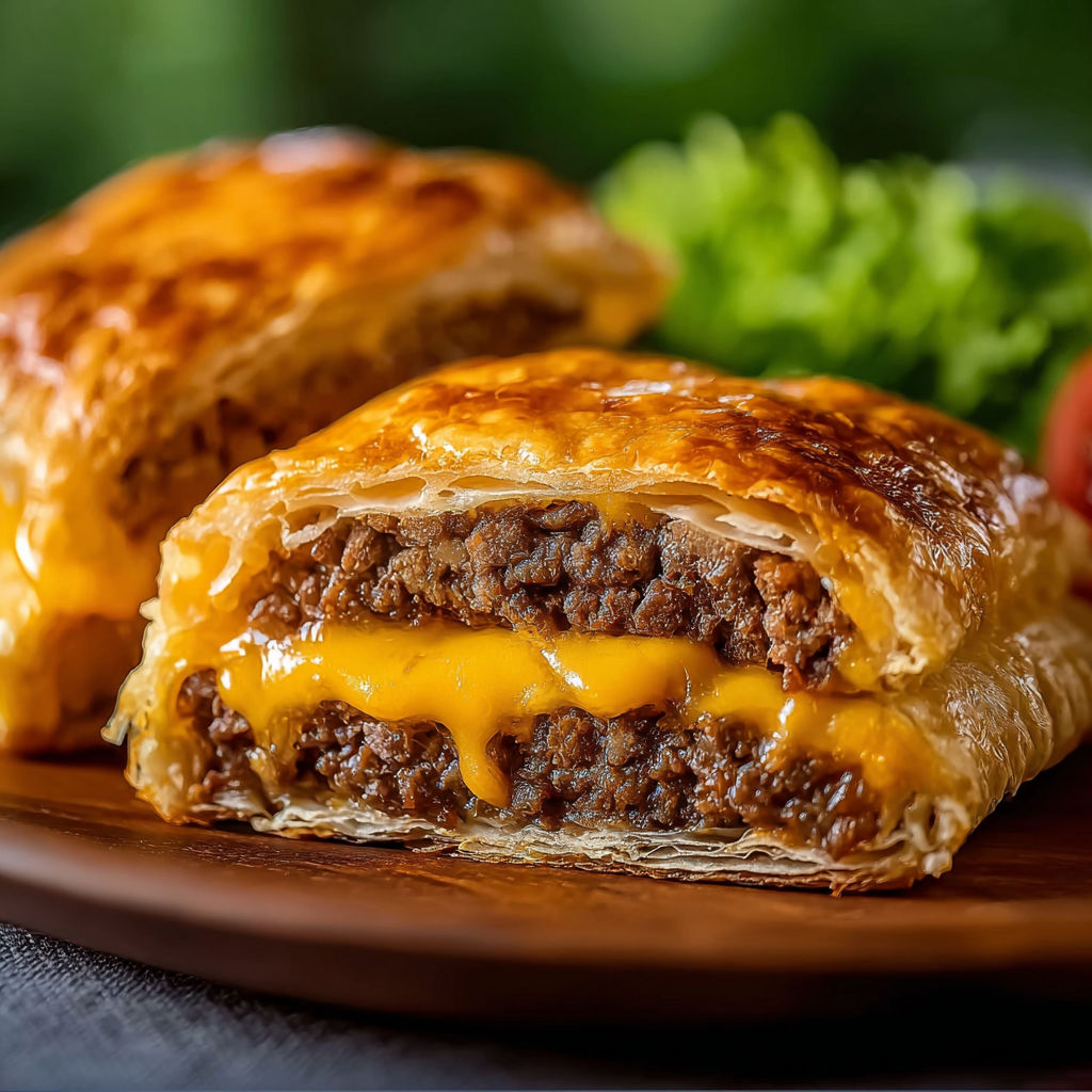 Irresistible Cheeseburger Pockets recipe