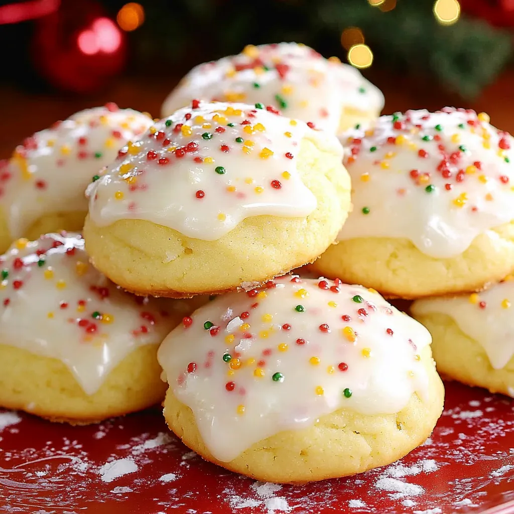 Italian Lemon Drop Cookies recipe