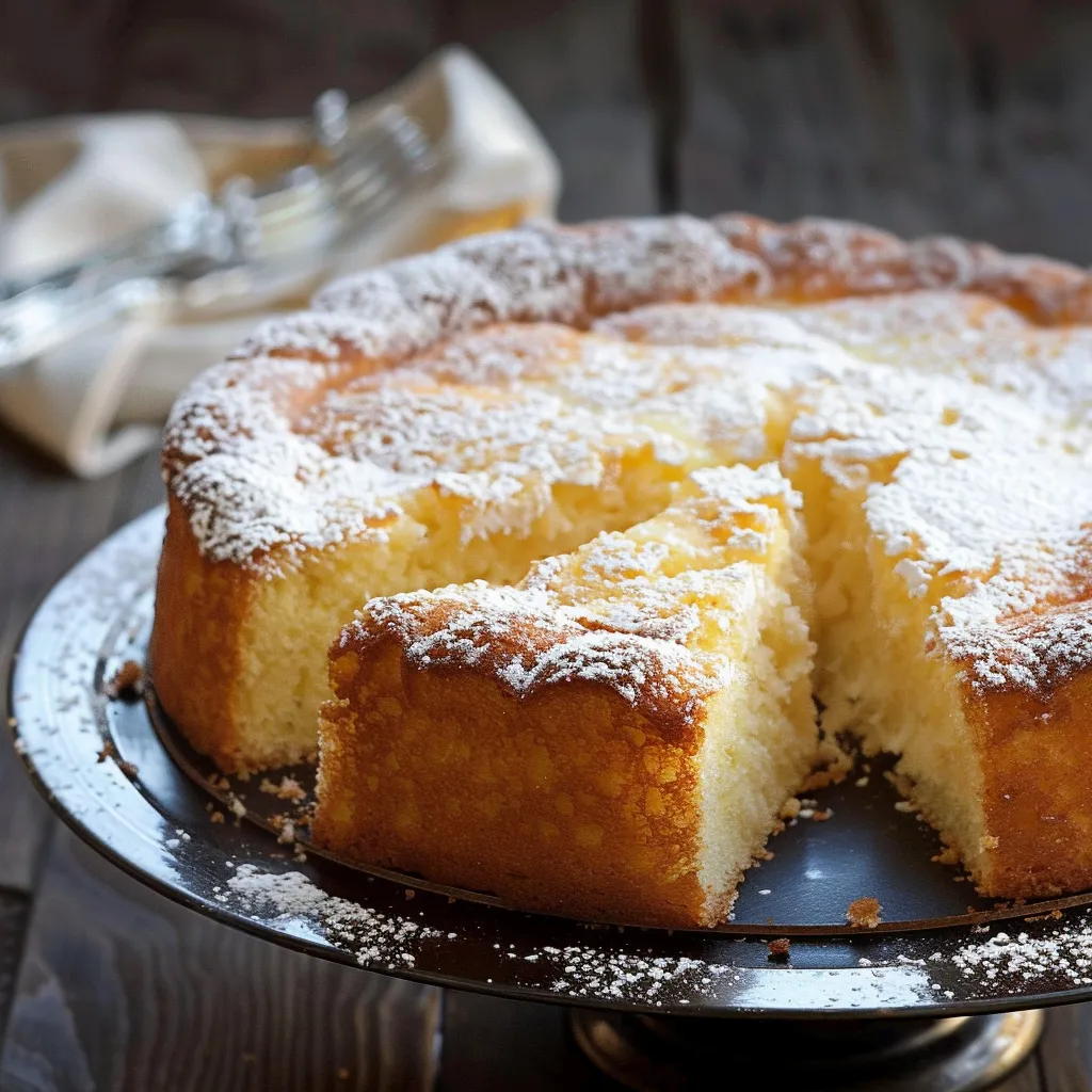 Italian Lemon Ricotta Cake recipe