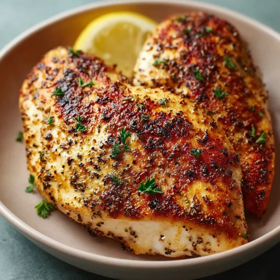 Juicy Oven-Baked Chicken Breast recipe