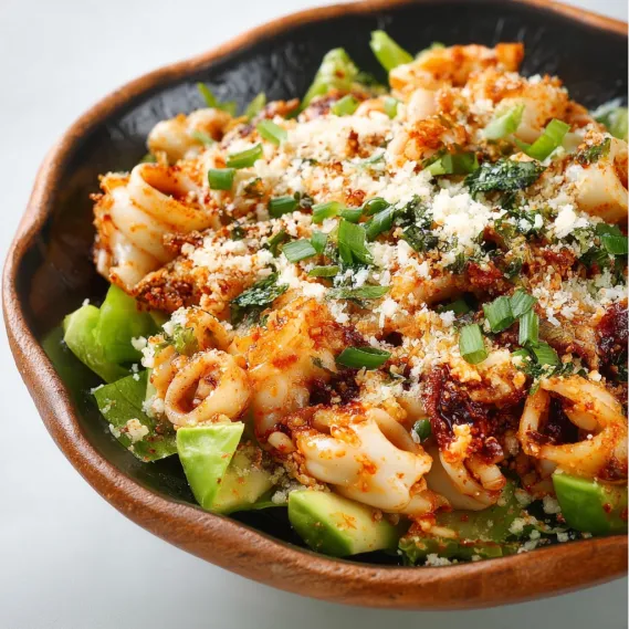 Keto Garlic Squid Dinner recipe