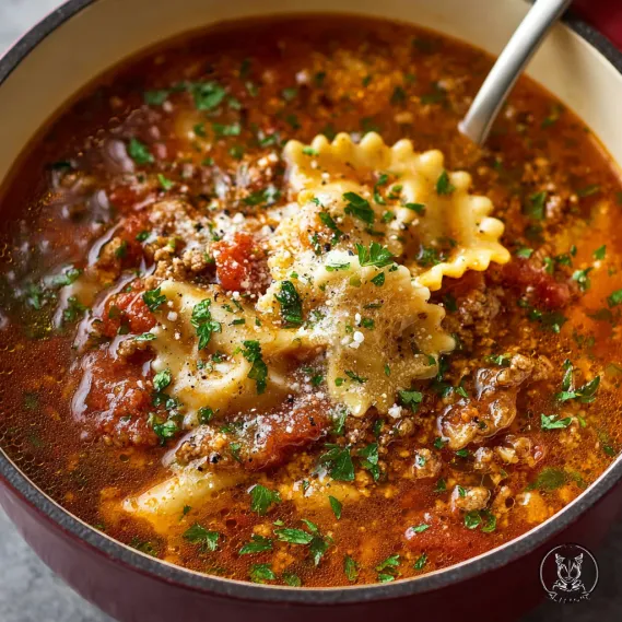Lasagna Soup Hearty Italian Bowl recipe
